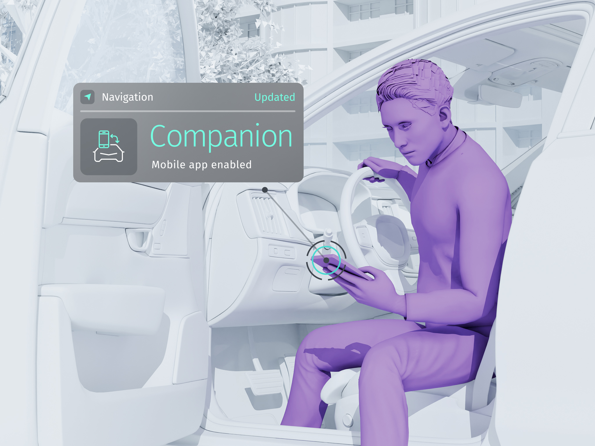 支持配套应用与手机镜像